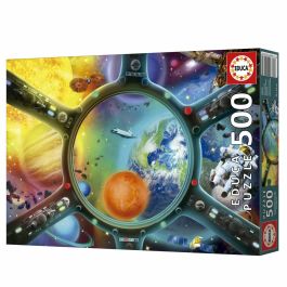 Educa EDU1747456964831 Puzzle Paseo Espacial 500 piezas Temática ciencia y espacio 48x34 cm