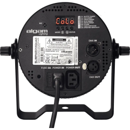 Algamlight Foco Proyector Led 5X10W 4 En 1 Rgbw Slim