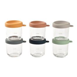 Beaba BEA1699584766863 Caja de 6 porciones de vidrio Sunrise de 250 ml