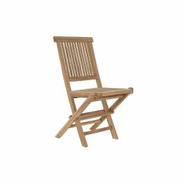 DKD Home Decor Silla Plegable de Exterior para Terraza y Jardín de Madera Teca Maciza Color Marrón 40x45x90 cm, Altura Asiento 47 cm Precio: 50.58999957. SKU: S3033468