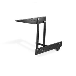 HERRAJES ALK MINT Herraje Bastidor Elevable para Mesas de Centro / Auxiliares con Pistón y Posibilidad de Cajón, Acabado Negro - Eleva 23.5cm
