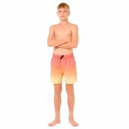 Bañador Niño Rip Curl Fade Volley Rojo Multicolor