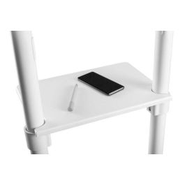 Vivolink VLFS3770 Soporte móvil trolley con ruedas para pantallas 37-70" máx. 70kg VESA 600x400, giro 90º, con almacenamiento Vivolink VLFS3770 Soporte móvil trolley con ruedas para pantallas 37-70" máx. 70kg VESA 600x400, giro 90º, con almacenamiento