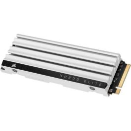 Unidad de estado sólido interna - CORSAIR - MP600 ELITE 1TB Gen4 PCIe x4 NVMe M.2 SSD optimizada para PS5 con disipador de calor LP - Blanco