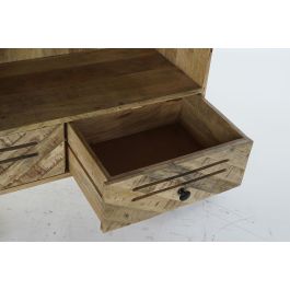 DKD Home Decor Buffet Alpino Negro 140 x 40 x 93 cm