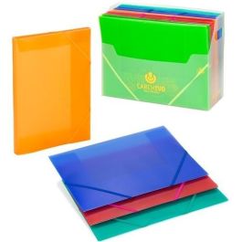 Carchivo Carpeta 3 Solapas Folio con Gomas PP Translúcido Violeta Precio: 1.88999943. SKU: B1J9ZNM5ZM