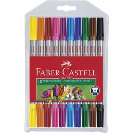 FABER-CASTELL Rotuladores de doble punta - Estuche de 10 unidades Precio: 16.78999993. SKU: B1EC93APT7