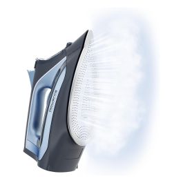 Rowenta DW4320 Plancha Vapor, Suela Microsteam 300 Láser, 2500W, Vapor 160g/min, Azul