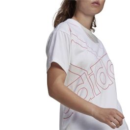 Camiseta de Manga Corta Hombre Adidas Giant Logo Blanco M