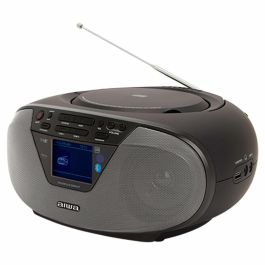 Radio CD MP3 Aiwa BBTU500DAB/BK Negro FM