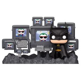 Funko Figura POP Moments DC Comics Batman in Batcave - Coleccionable de Vinilo