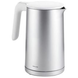 Zwilling Hervidor de Agua Eléctrico ENFINIGY 1.5 L, 1850 W, Protección contra Sobrecalentamiento, Inalámbrico, Plata