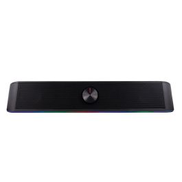 Deep Gaming Barra de Sonido R200B RGB, Bluetooth 5.0, 6W RMS, Compatible con PC, Smartphones, Tablets y TV