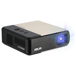 ASUS Proyector Portátil ZenBeam E2 DLP WVGA 300 lúmenes ANSI Wifi Full HD Negro Oro