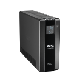APC BR1600MI SAI Línea Interactiva 1.6kVA/960W con 8 Salidas AC - Sistema Alimentación Ininterrumpida Torre Negro
