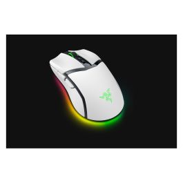 Razer Cobra Pro Ratón Óptico RF Wireless + Bluetooth + USB Type-C 30000 DPI Blanco