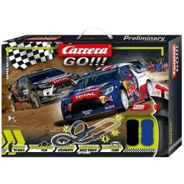 Carrera 62495 Circuito Super Rally 4.9 Metros con 2 Coches Citroën DS3 WRC para Niños +6 Años