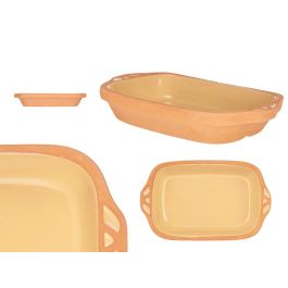 Cazuela Barro Rectangular Asas 23Cm Amarillo La Dehesa (8 Unidades) Precio: 26.8899994. SKU: B1ENDR8Y7C