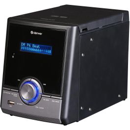 Denver MDA-285 Minicadena de música DAB/FM con Bluetooth, CD-Player y USB, Negro, 50W