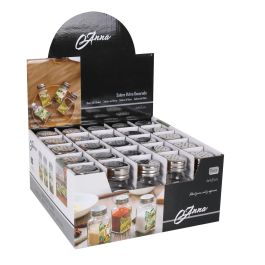 Anna Salero Vidrio Decorado 3 Surtidos 4x4x10 cm