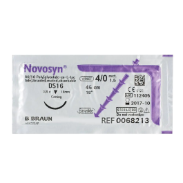 Sutura Novosyn Violet 2-0 Hrc37S 70 cm 36 Unidades Braun Precio: 241.45000055000003. SKU: B1C43HLHN9