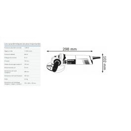 Amoladora 125mm 1400W Amoladora 125mm 1400W