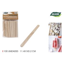 Set de 100 palos de helado de madera 11.4 cm Algon (36 Unidades) Precio: 32.49999984. SKU: B1ESPXDK4L