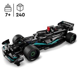 Juego de construccion coche mercedes petronas pull back lego technic