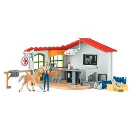 Schleich 42502 SCH342502 Gabinete veterinario con animales