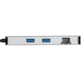 Targus DOCK423EU Replicador de Puertos USB-C 3.2 Gen 1 Base para Portátil, 100W PD, HDMI, Lector SD/MicroSD, Ethernet, Plata