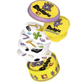Asmodee Juego Dobble. Juego de cartas basado en la velocidad, observación y reflejos para niños y adultos.