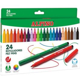Alpino Rotuladores Larga Duración Estuche de 24 Colores Surtidos Precio: 3.50000002. SKU: B1FSPX5AXT