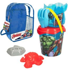 Set de Juguetes de Playa The Avengers Ø 18 cm Polipropileno (12 Unidades) Set de Juguetes de Playa The Avengers Ø 18 cm Polipropileno (12 Unidades)
