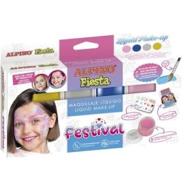 Alpino Maquillaje Líquido Festival Estuche 4 Unidades C-Surtidos Set con Pincel y Tatuajes Cosmético Infantil y Adulto Precio: 4.68999993. SKU: S8400385