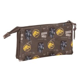 Safta Estuche Portatodo Triple Jurassic World Dimensiones 120x30x220 mm