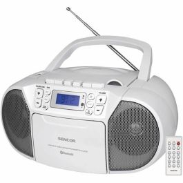 Radio Cassette Sencor SPT 3907 W Azul Blanco Radio Cassette Sencor SPT 3907 W Azul Blanco