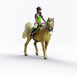 Playset Schleich 42714 Sarah & Mystery 6 Piezas