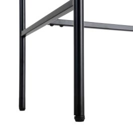 Escritorio Natural-Negro Madera-Metal 150 X 40 X 74 cm