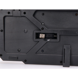 Q-connect Set Teclado y Ratón Inalámbrico Compatible Windows Color Negro