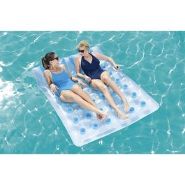 Bestway Colchoneta Doble Hinchable Vasos 193x142 cm Playa y Piscina 43055
