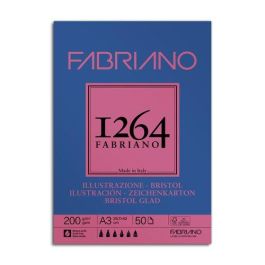 Bloc De Dibujo Fabriano 1264 Bristol Ilustracion Encolado Liso A3 200G 50H Precio: 15.49999984. SKU: B1B9DAY8P5