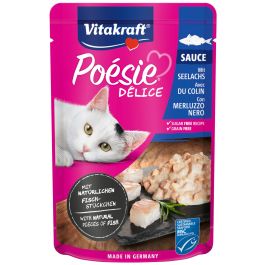 Vitakraft Poesie Delisauce Pouch Abadejo 23x85gr Gatos Sin Azúcar Conservantes Colorantes Grain Free Precio: 29.3667. SKU: B1GLG9DDVB