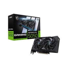 MSI 8G GAMING OC GeForce RTX 5050 NVIDIA 8GB GDDR6 PCI Express x16 5.0 Dual Fan Precio: 290.89999983. SKU: B1CTWBHTRG