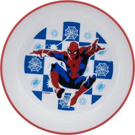 Spiderman CZ11291 Cuenco Premium Bicolor Antideslizante Oficial Marvel