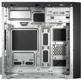 Inter-Tech IT-6505 Retro Micro Torre PC micro ATX Negra - Chasis Computadora de Sobremesa Compacta
