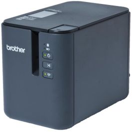 Brother P-Touch P950NW Rotuladora Térmica Inalámbrica y Alámbrica, 360 DPI, 60 mm/s, USB, WiFi, Ethernet, Negro