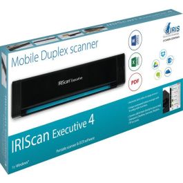 IRIScan Executive 4 Escáner Dúplex Portátil CIS Profesional Rápido 8 PPM 600 dpi USB para Documentos y Software OCR IRIScan Executive 4 Escáner Dúplex Portátil CIS Profesional Rápido 8 PPM 600 dpi USB para Documentos y Software OCR