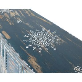 Giner y Colomer Aparador Artesanal de 6 Puertas en Madera de Mango - Color Azul