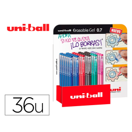Bolig. Uni-Ball Borrable Uf-222 0,7 Surtido Expositor De 36 Precio: 56.78999964. SKU: B17M2F7WCN