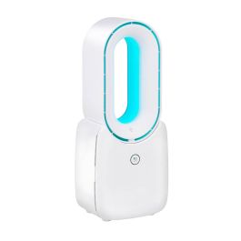 Ventilador de mesa sin aspas, recargable usb, 3 velocidades 12,4 x 9 x 30 cm Ventilador de mesa sin aspas, recargable usb, 3 velocidades 12,4 x 9 x 30 cm